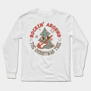 Rockin' Around the Christmas Tree © GraphicLoveShop Long Sleeve T-Shirt